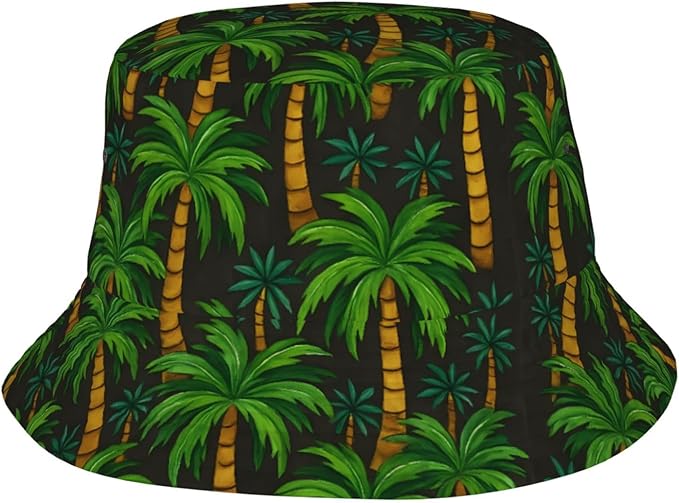 Vintage Clovers Bucket Hat Novelty Sun Hats Trendy Fisherman Cap for Men and Women