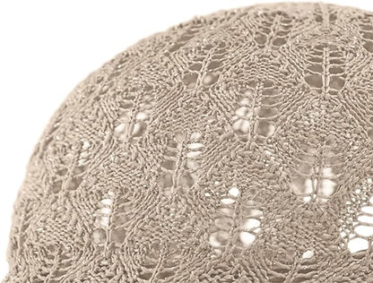 FASHIXD Knit Mesh Baseball Cap for Women - Breathable Summer Trucker Hat