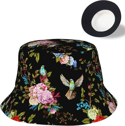 Bucket Hats for Women Sun Beach Travel Cap Unisex Men Bucket Hat