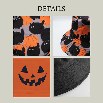 Bucket Hat Unisex for Men Women Funny Fashion Fishing Hat Cute Fisherman Cap