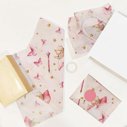 Fairy Tale Princess Designer Tissue Paper for Gift Bags