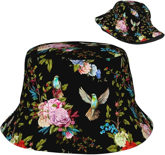 Bucket Hats for Women Sun Beach Travel Cap Unisex Men Bucket Hat