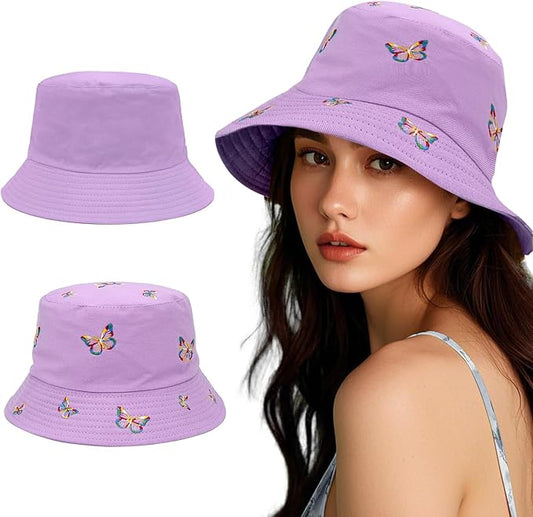 Bucket Hats for Women Man Cute Sun Beach Fisherman Hats