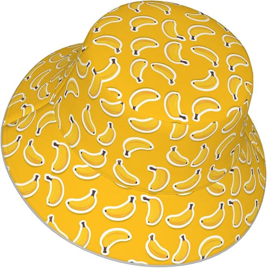 Bucket Hat Double-Side-Wear Reversible Sun Hat Beach Travel Hiking for Women Men