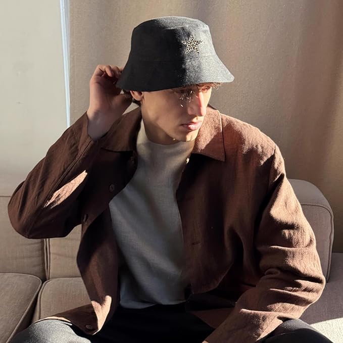 Bucket Hat Unisex for Men Women Funny Fashion Fishing Hat Cute Fisherman Cap