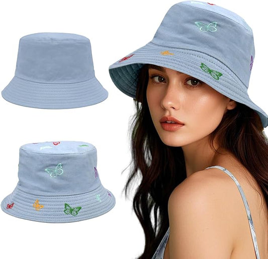 Bucket Hats for Women Man Cute Sun Beach Fisherman Hats