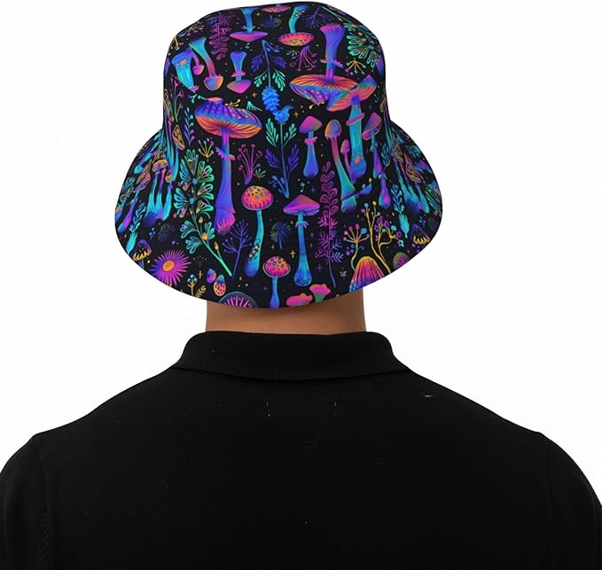 Funny Bucket Hat for Men Women Fashion Unisex Fishing Hat Fisherman Sun Caps Headwear for Outdoor Summer Travel Hiking Beach