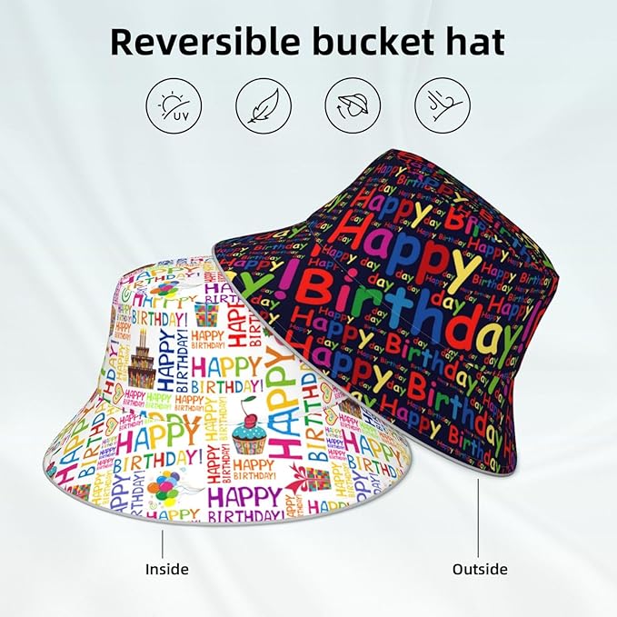 Bucket Hat for Women and Men Fashion Sun Cap Packable Outdoor Fisherman Hat
