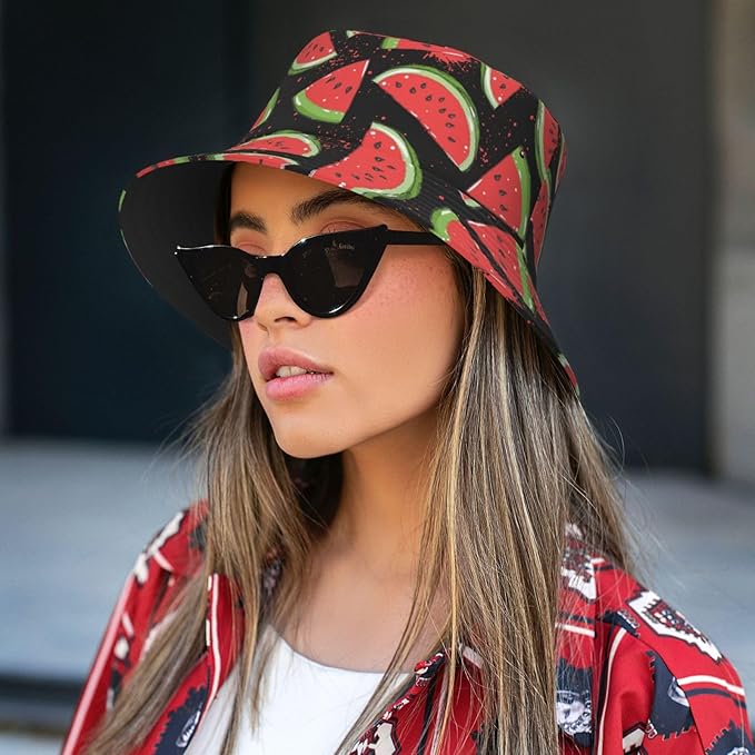 Bucket Hat Summer Beach Fisherman Cap Packable Sun Hats
