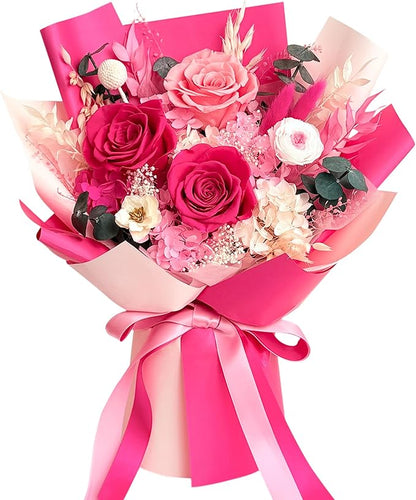 Vrioca Flowers for Delivery, Preserved Flowers Bouquets, Birthday Gifts for Women Mom
