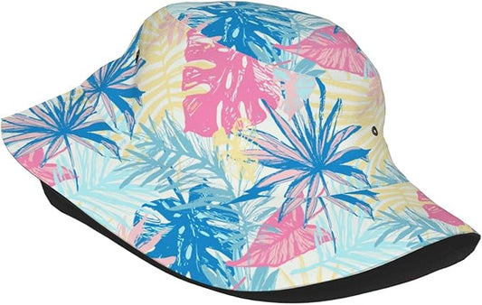 Bucket Hat Summer Beach Fisherman Cap Packable Sun Hats