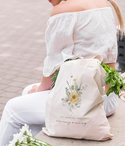 Christian Tote Bag, Christian tote Bag for Women, Bible tote bag, Bible Tote Bags for Women, Foral Tote Bag