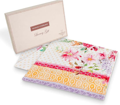 Maison d' Hermine Tablerunners 100% Combed Cotton Premium Table Runner Decorative Table Cover for Home, Kitchen, Dining, Parties & Camping, Summer Joy, Double Layer - (14.5"x108")