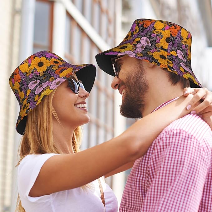 Bucket Hats Fashion Sun Cap Packable Outdoor Fisherman Hat for Women and Men Travel