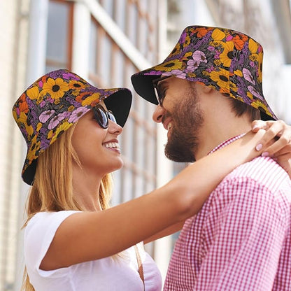 Bucket Hats Fashion Sun Cap Packable Outdoor Fisherman Hat for Women and Men Travel