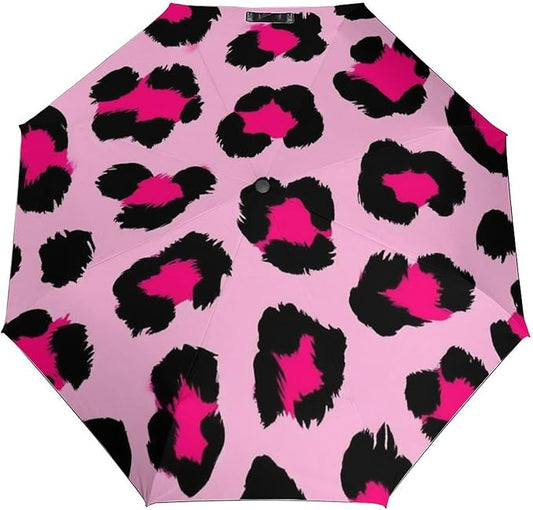 Fashion 3 Fold Sunny Rain Sunscreen Umbrella Portable Automatic Umbrella