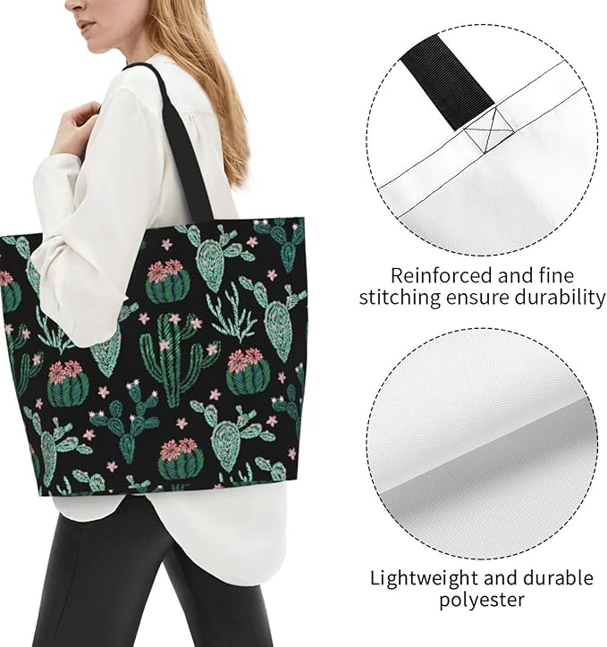 Sunflower Tote Bag For Women, Waterproof Shoulder Bags Big Reusable Grocery Handbag For Shopping Picnic Work Beach
