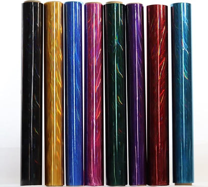 CMFYHM Iridescent Black Cellophane Wrap Roll I 34 In Wide X 50 Ft Long I Colorful Cello Perfect For Baskets,Gifts, Treats,Birthday Holiday Wedding Floral, Party Arts Crafts Decoration (Black)