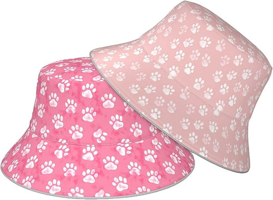 Bucket Hat Double-Side-Wear Reversible Sun Hat Beach Travel Hiking for Women Men