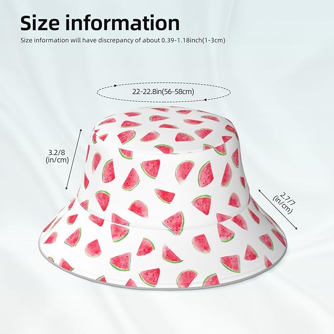 Bucket Hat Double-Side-Wear Reversible Sun Hat Beach Travel Hiking for Women Men