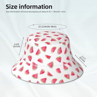 Bucket Hat Double-Side-Wear Reversible Sun Hat Beach Travel Hiking for Women Men