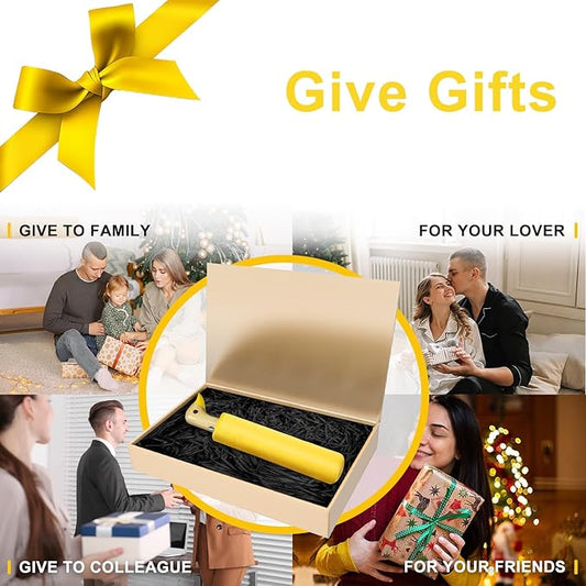 Cute Duck Umbrella Automatic - Compact Pretty Pocket Size Strong Duck Collapsible Umbrella Yellow Wooden Handle for Women