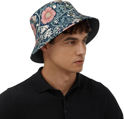 Bucket Hats Fashion Sun Cap Packable Outdoor Fisherman Hat for Women and Men Travel