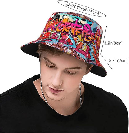 Small Daisy Green Chrysanthemum Flower Bucket Hats Fashion Sun Cap Packable Outdoor Fisherman Hat for Women and Men