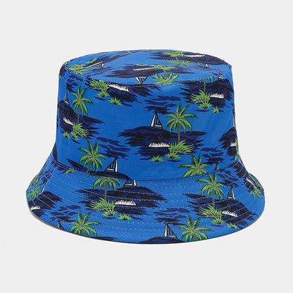 Quanhaigou Bucket Hat for Men Women,Packable Reversible Printed Sun Hats,Fisherman Outdoor Summer Travel Hiking Beach Caps