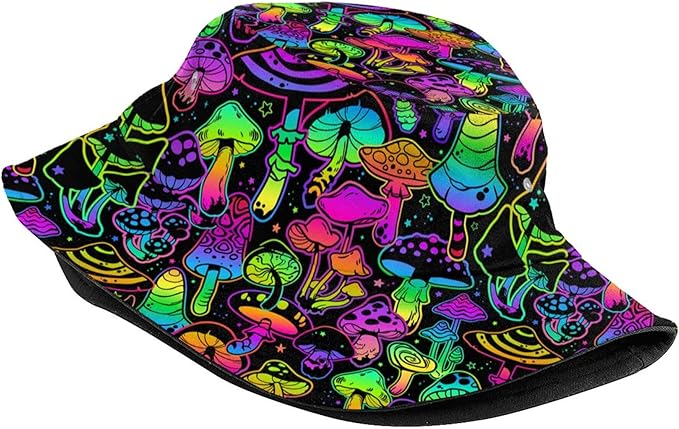 Bucket Hat for Women Men Funny Halloween Hats Packable Outdoor Fisherman Hats Caps Unisex
