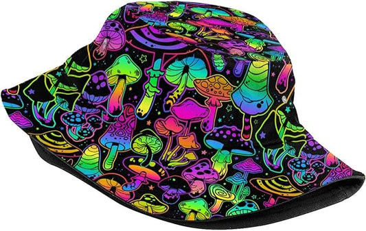 Bucket Hat for Women Men Funny Halloween Hats Packable Outdoor Fisherman Hats Caps Unisex
