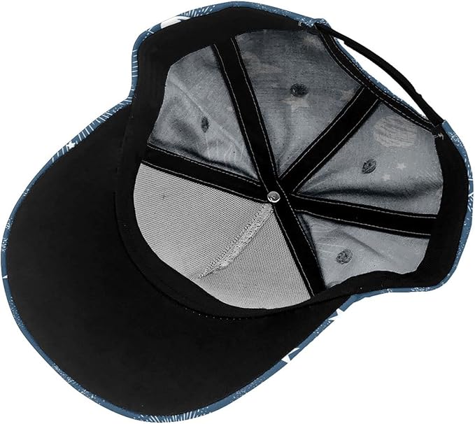 Floral Baseball Cap for Women Fashionable Adjustable Dad Hat Low Profile Running Hat for Summer Sporting Working Hiking