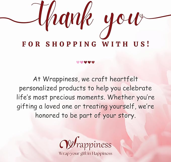 Wrappiness Girls & Women Lovely Makeup Box With LED Mirror - Personalized Jewelry Box Organizer Portable Ideal for Travel, Gift for Daughters Sisters Friends (Birth Month Flower, Teen Girls)