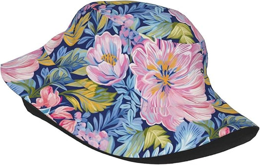 Bucket Hats Fashion Sun Cap Packable Outdoor Fisherman Hat for Women and Men Travel