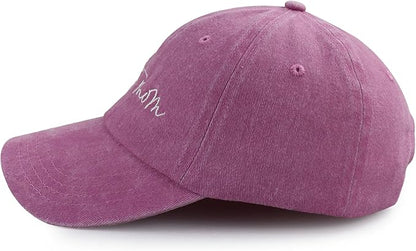 Kahhrepa Plant Mom Hat for Women, Funny Adjustable Cotton Embroidered Gardening Mama Baseball Cap