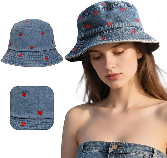 Bucket Hats for Women Man Cute Sun Beach Fisherman Hats