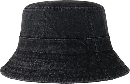 Hot Summer Bucket Hat - Trendy Cotton Sun Hat for Beach, Golf, Fishing - Fun Outdoor Vacation Boonie for Men and Women