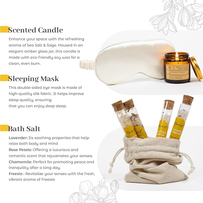 Luxury Self Care Gifts for Women, Get Well Soon Gift Basket, Care Package for Women with Cozy Blanket, 40oz Tumbler, Candle, Bath Salts, Spa Gift Box and Birthday Hug in a Box for Her, Golden Honey