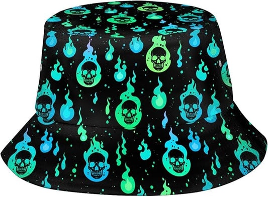 Bucket Hat for Women Men Funny Halloween Hats Packable Outdoor Fisherman Hats Caps Unisex
