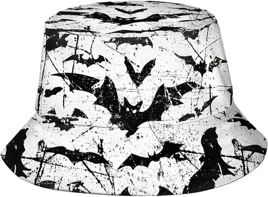 Bucket Hat for Women Men Funny Halloween Hats Packable Outdoor Fisherman Hats Caps Unisex