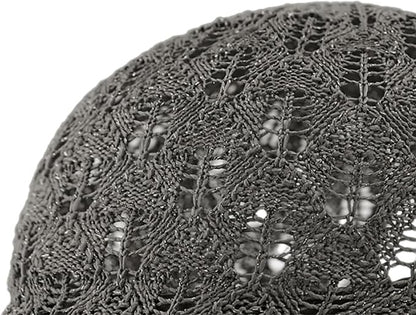 FASHIXD Knit Mesh Baseball Cap for Women - Breathable Summer Trucker Hat