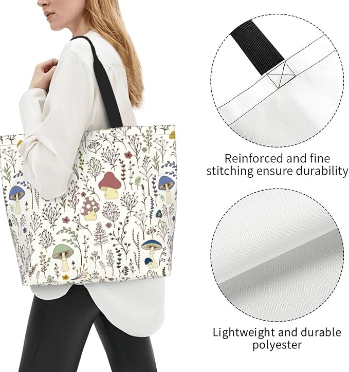 Sunflower Tote Bag For Women, Waterproof Shoulder Bags Big Reusable Grocery Handbag For Shopping Picnic Work Beach