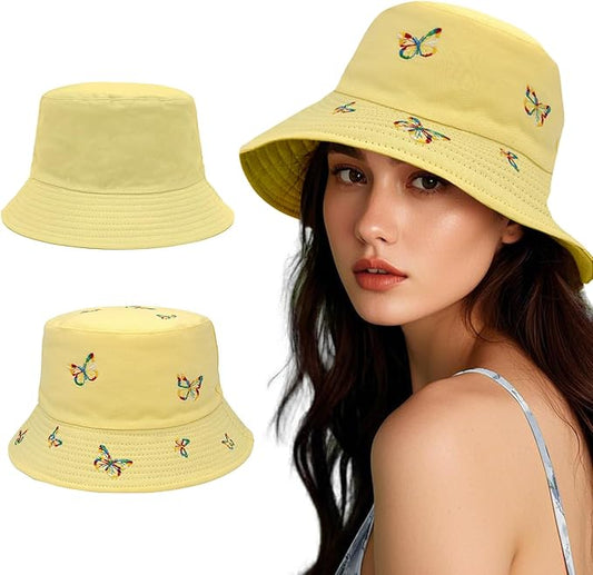 Bucket Hats for Women Man Cute Sun Beach Fisherman Hats