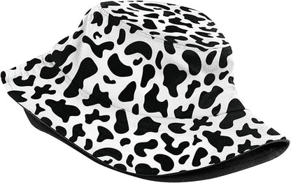 Bucket Hat for Women Men, Summer Print Hat Travel Packable Sun Cap Outdoor Hat for Women and Men