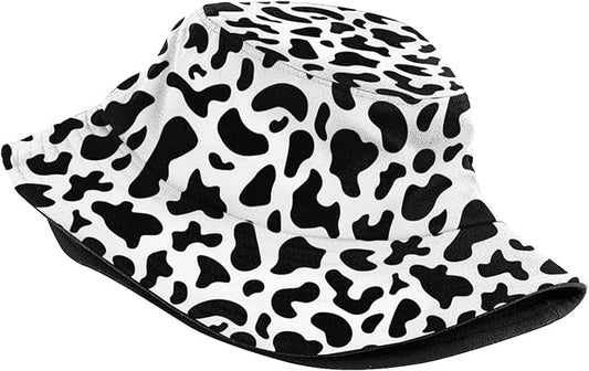 Bucket Hat for Women Men, Summer Print Hat Travel Packable Sun Cap Outdoor Hat for Women and Men