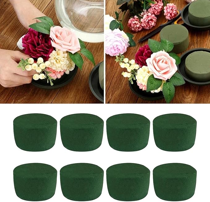 8Pcs Floral Foam Blocks Floral Flower Arrangement Craft Mud Foam Kit
