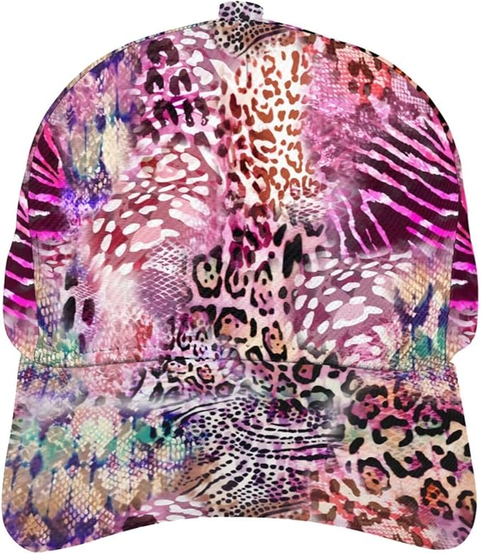 Pastel Cornflowers Floral Baseball Cap Dad Hats All-Over Print Fashion Accessory 100% Polyester Adjusts to Fit Most