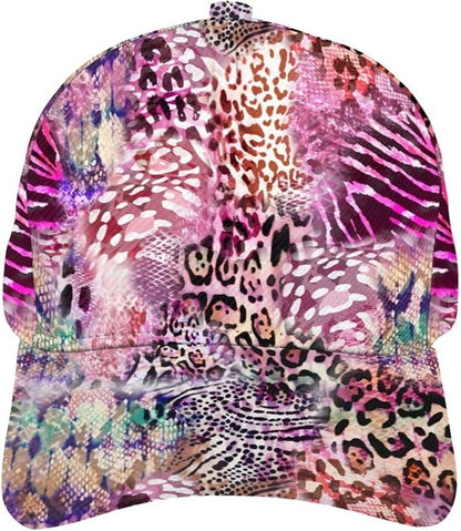 Pastel Cornflowers Floral Baseball Cap Dad Hats All-Over Print Fashion Accessory 100% Polyester Adjusts to Fit Most