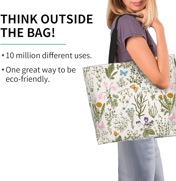 Sunflower Tote Bag For Women, Waterproof Shoulder Bags Big Reusable Grocery Handbag For Shopping Picnic Work Beach