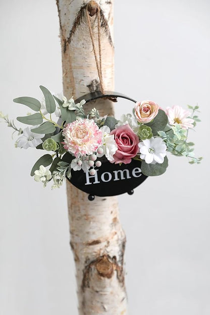YYHUAWU Artificial Flowers Combo Set Fake Flower Leaf Box with Stems for DIY Wedding Bouquets Centerpieces Arrangements Baby Shower Party Home Decorations